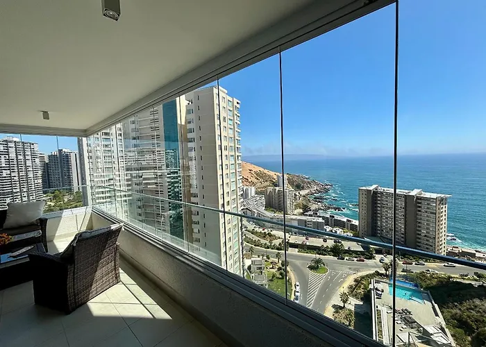 Amplio Y Moderno Depto, Hermosa Vista Al Mar